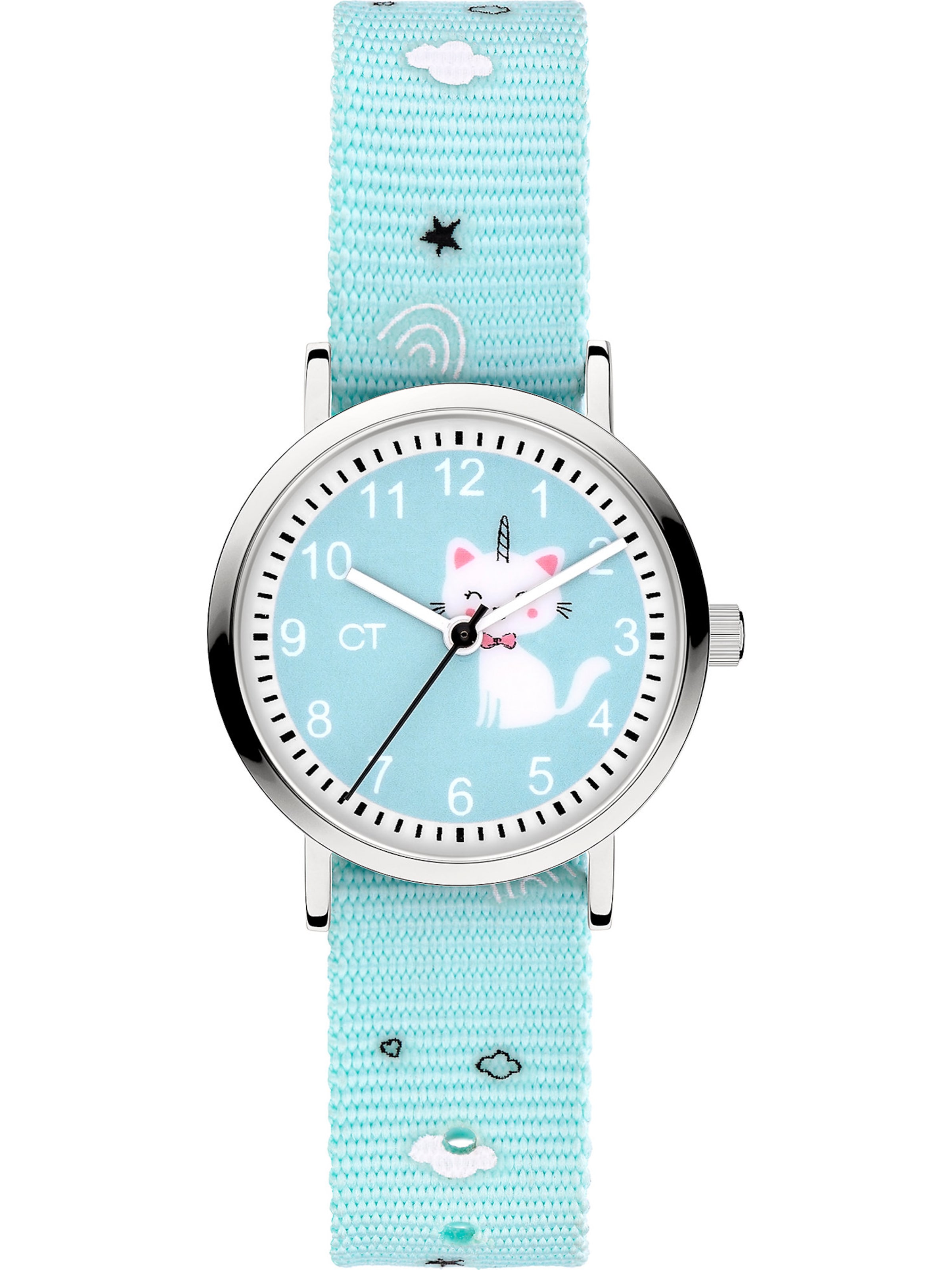 Cool Time Watch in Blue: front