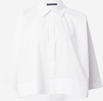 Sisley Bluse i hvid: forside