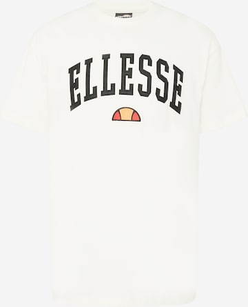 ELLESSE Shirt 'Columbia' in White: front