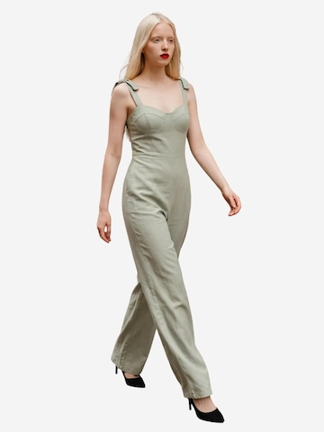 My fashion Kombinezon w kolorze zielony