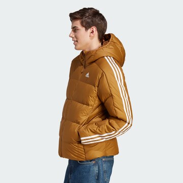 ADIDAS SPORTSWEAR Outdoor jacket 'Essentials' in Brown