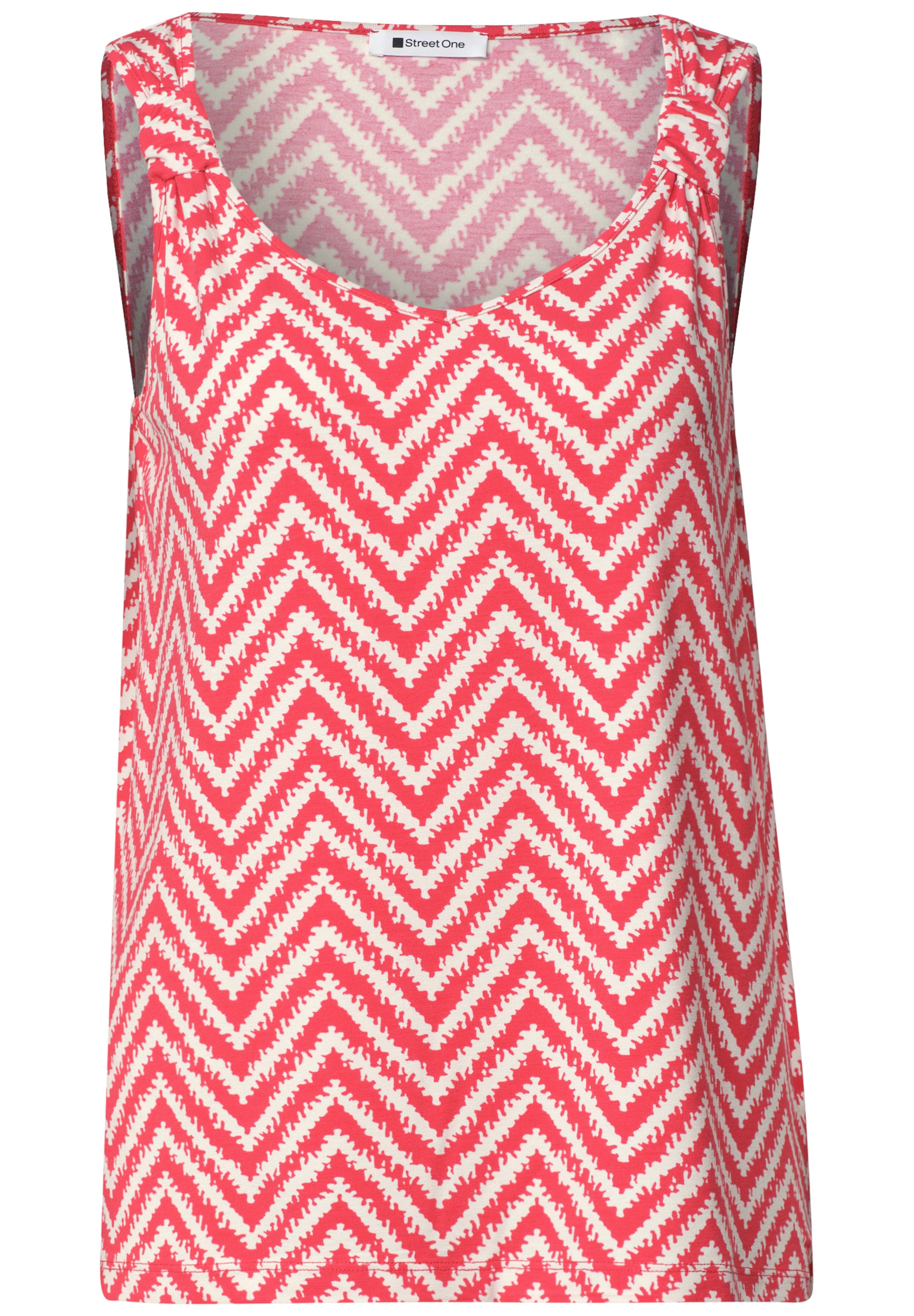 STREET ONE Top in Rot: Vorderseite