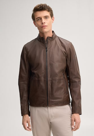 JOOP! Jeans Between-Season Jacket in Brown: front