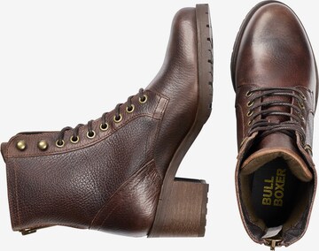 BULLBOXER Lace-Up Ankle Boots in Brown