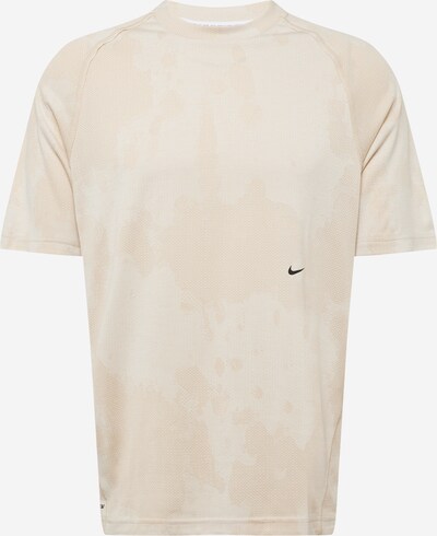 NIKE T-Shirt fonctionnel 'ADV' en beige / sable / noir, Vue avec produit