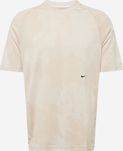 NIKE Functioneel shirt 'ADV' in de kleur Beige / Sand / Zwart, Productweergave