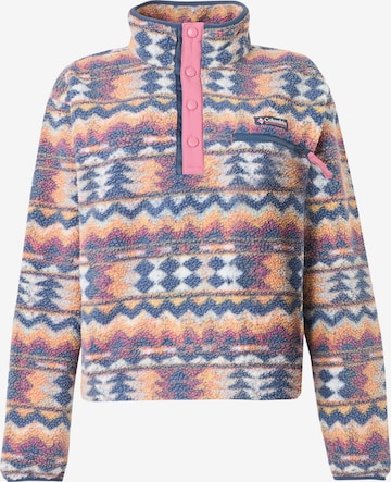 COLUMBIA Sport sweatshirt 'Helvetia™ II' i vit: framsida