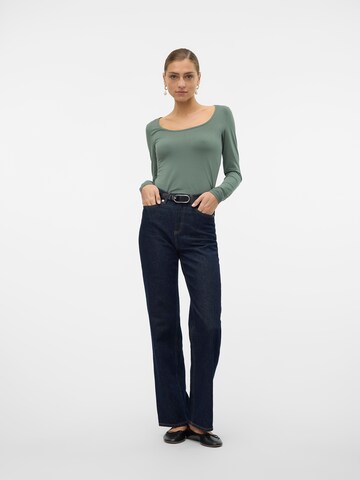VERO MODA Shirt 'VMLULU' in Grün