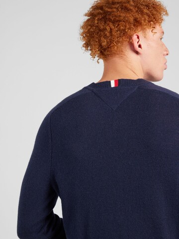 TOMMY HILFIGER Pullover in Blau