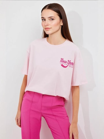 Bigdart Shirt in Roze