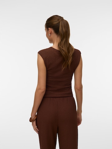 Haut 'VMANITA' VERO MODA en marron