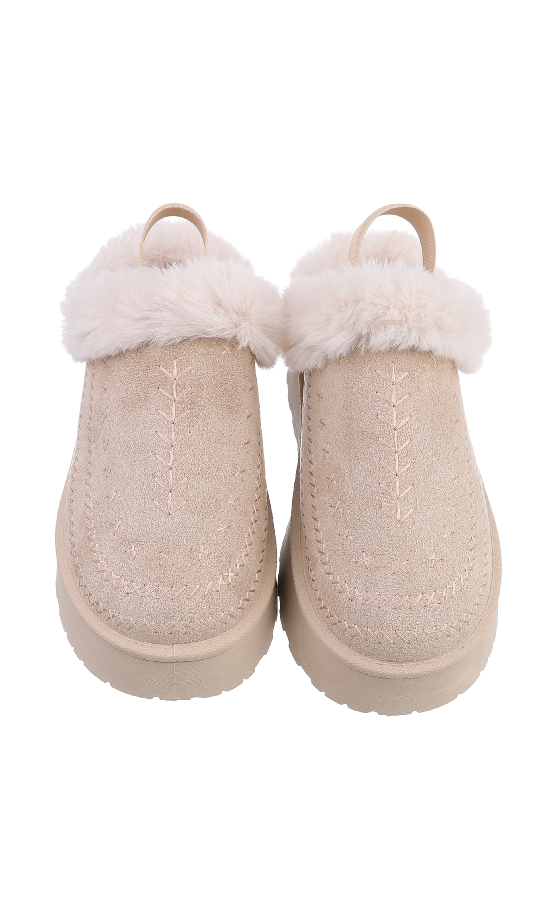 Ital-Design Pantolette in Beige