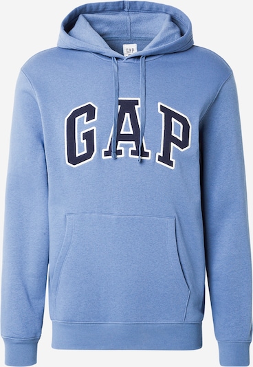 GAP Sweater majica 'HERITAGE' veličine S u plava / mornarsko plava / bijela, Pregled proizvoda