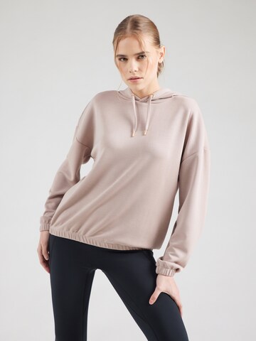 Felpa sportiva 'Namier' di Athlecia in beige: frontale