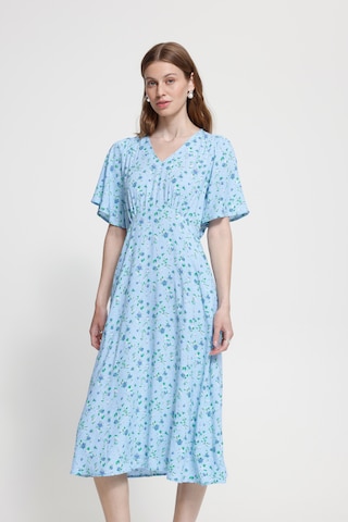 ICHI KLeid 'IHVera' in Blau: Vorderseite