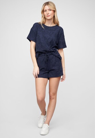 T-shirt 'VIBlomst' VILA en bleu