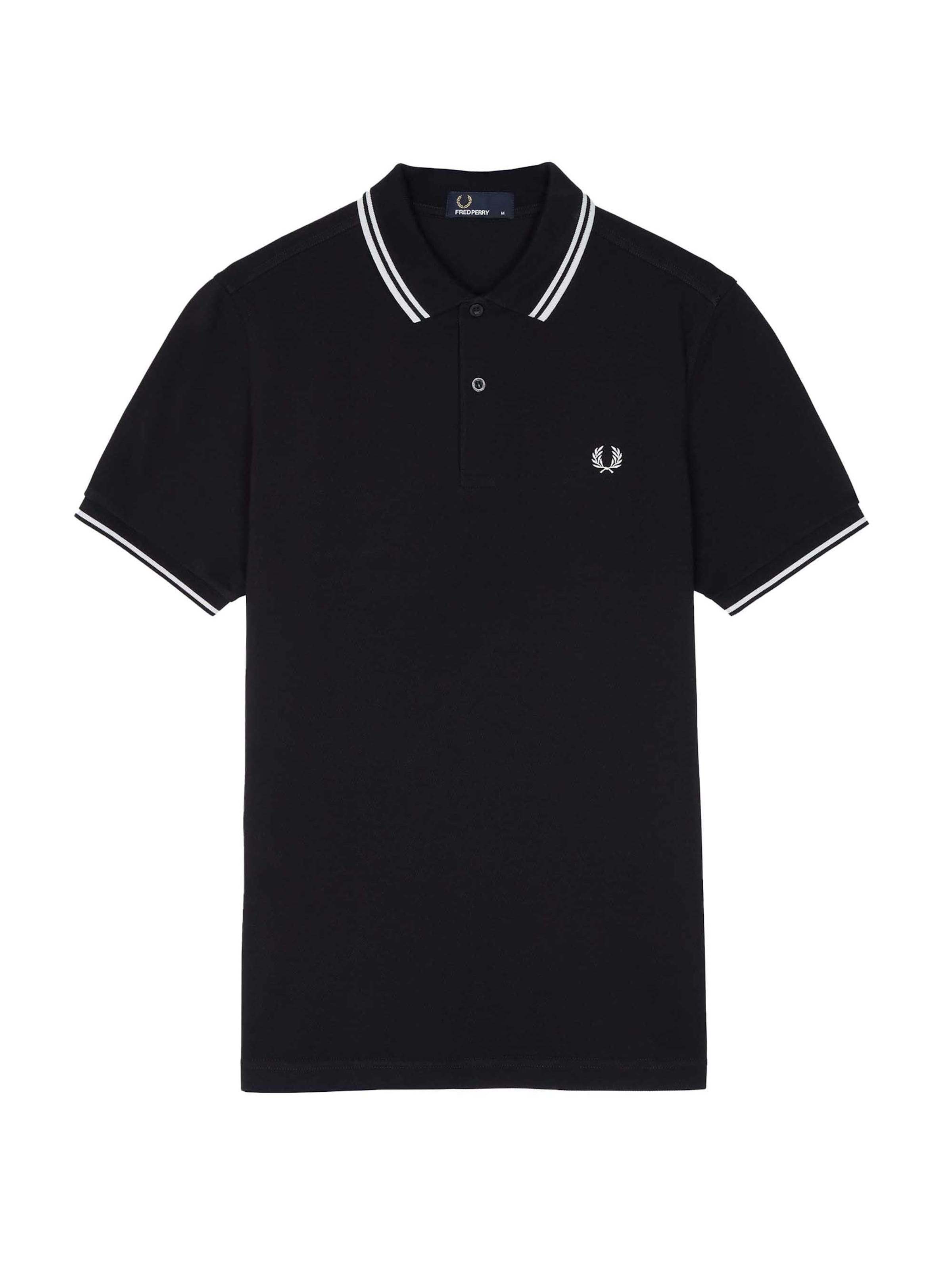 Fred Perry Shirt in Blauw: voorkant