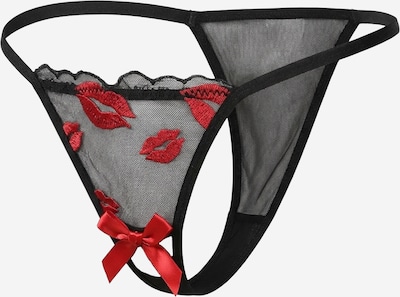 Liemenėlė atvirais kaušeliais 'Stina' iš ABOUT YOU, spalva – raudona / juoda, Prekių apžvalga