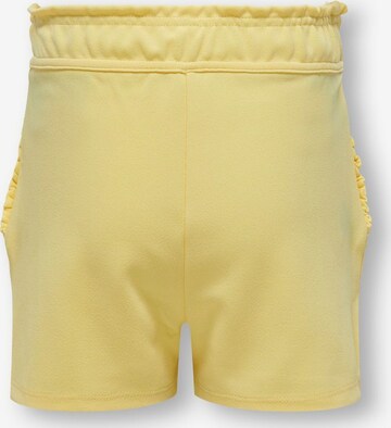 Regular Pantalon KIDS ONLY en jaune