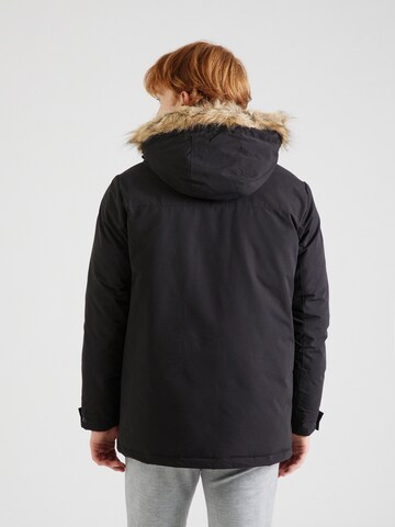 JACK & JONES - Parka de inverno 'Champ' em preto