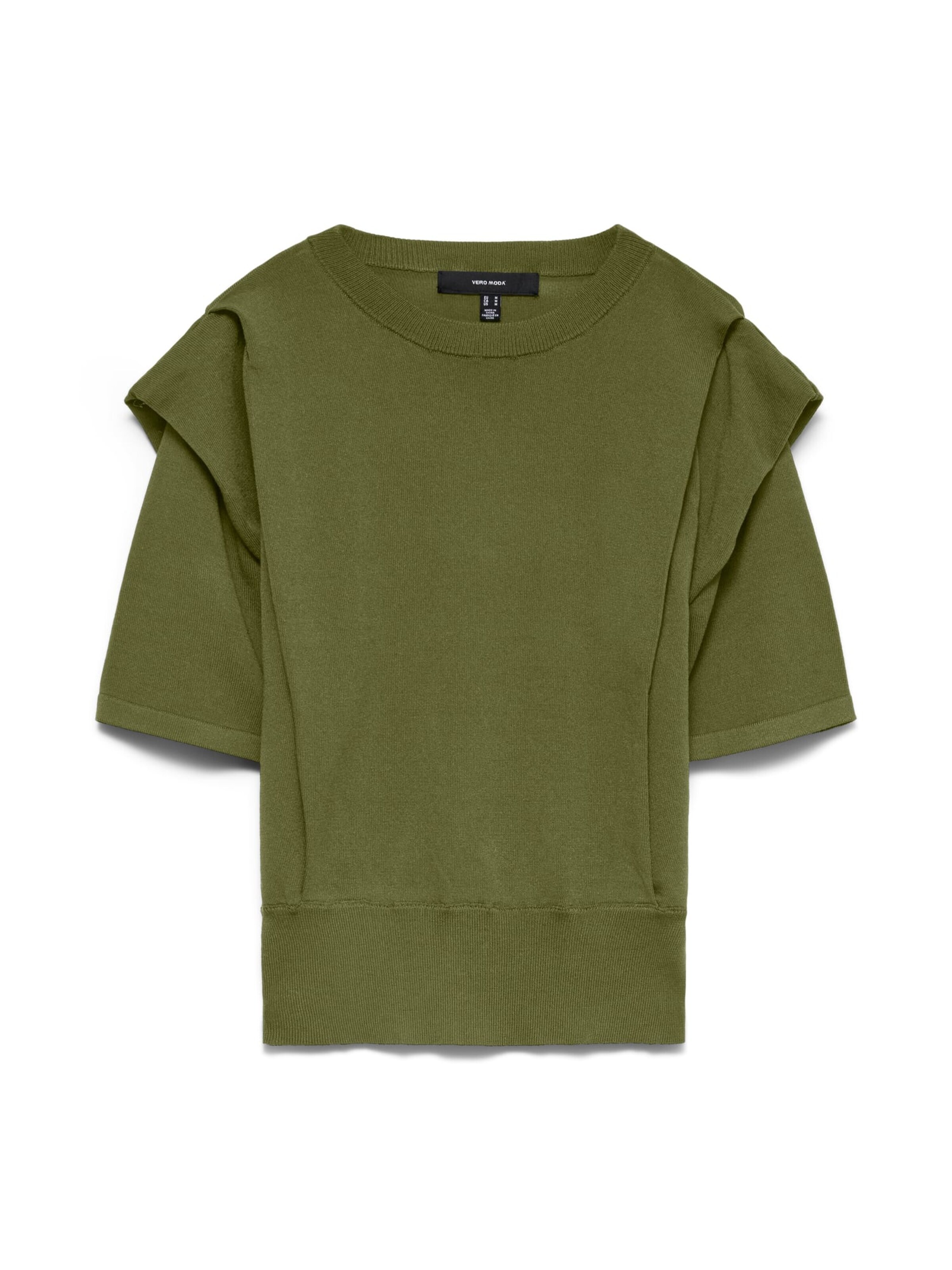 VERO MODA Top 'Layla' in S in de kleur Groen, Productweergave