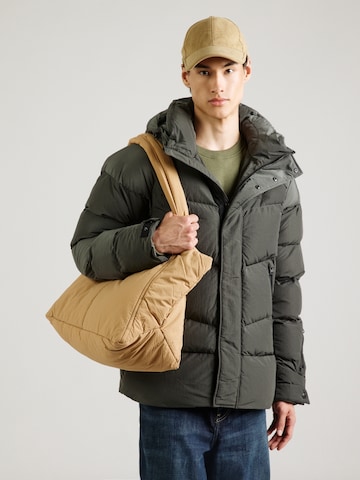 Veste d’hiver 'CROWN' Blauer.USA en vert : devant