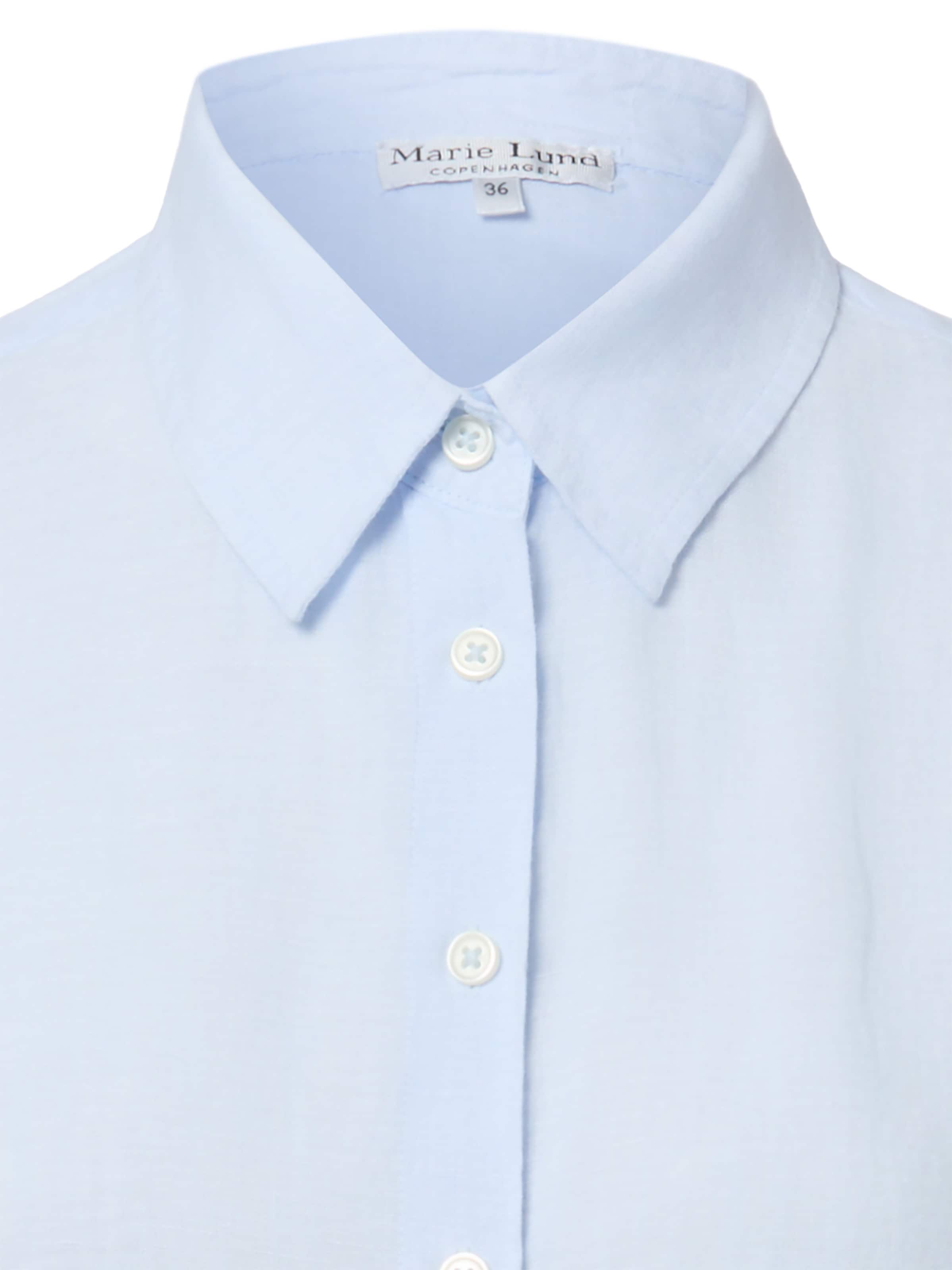 Marie Lund Blouse in Blauw
