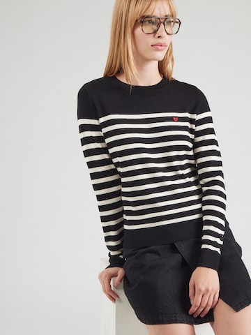 VERO MODA Sweater 'VMDORY' in Black: front