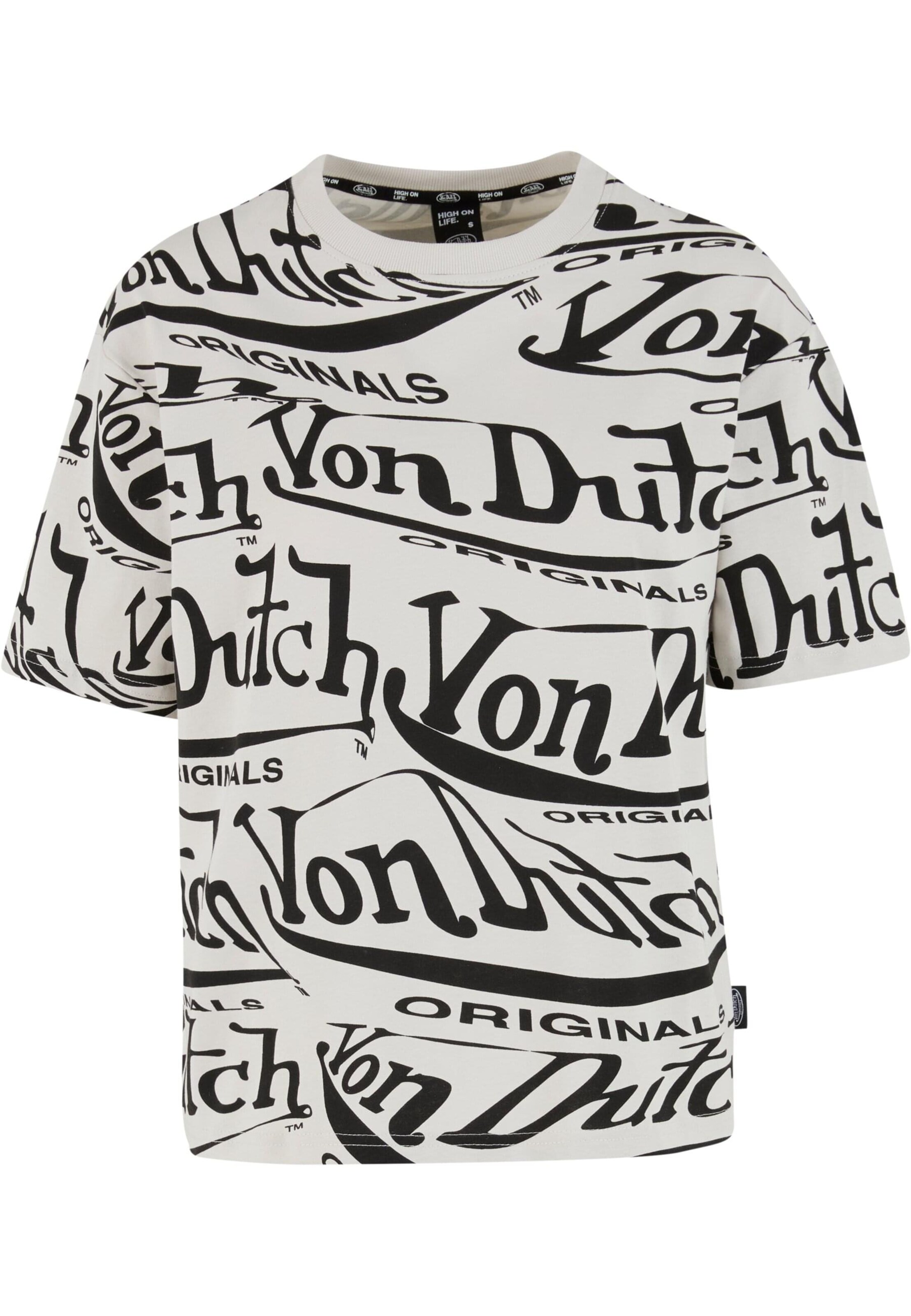 T-shirt 'Akira' Von Dutch Originals en blanc : devant