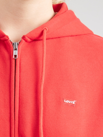 LEVI'S ® Sweatjacka i röd
