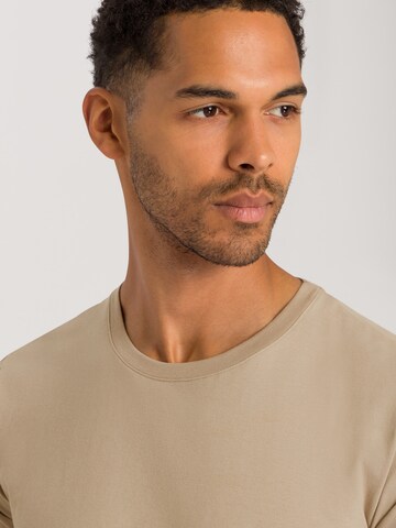 Hanro T-Shirt ' Living Shirts ' in Beige