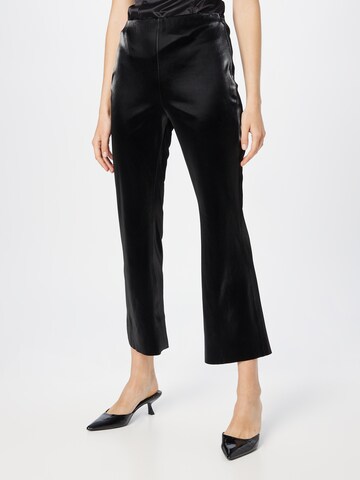 Flared Pantaloni 'ALICE' di GUESS in nero: frontale