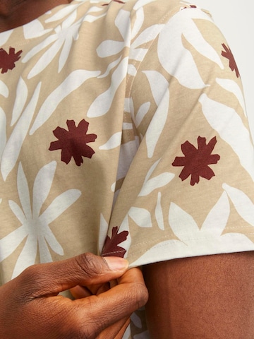 JACK & JONES Shirt 'JORMARBELLA AOP TEE' in Green