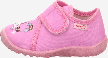 SUPERFIT Huisschoenen 'SPOTTY' in Roze