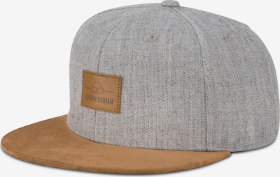 Johnny Urban Casquette 'Dean' en noisette / gris chiné, Vue avec produit