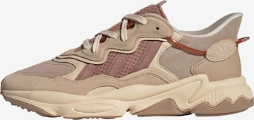 ADIDAS ORIGINALS Athletic Shoes 'OZWEEGO' in Beige: front