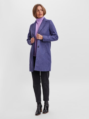 VERO MODA Between-Seasons Coat 'Paula' in Blue