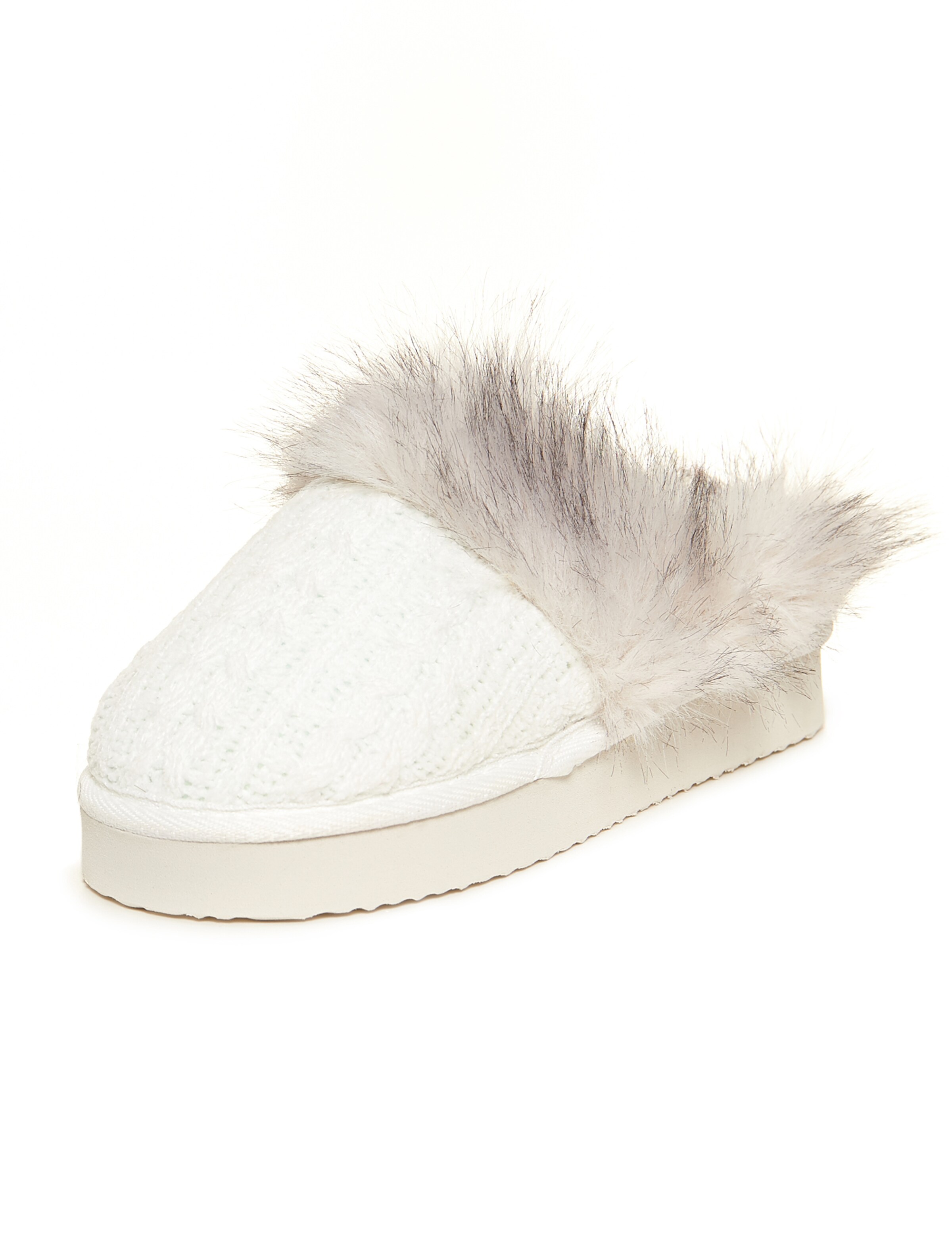 Loungeable Hausschuh in Weiß