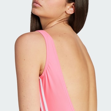 ADIDAS ORIGINALS Bralette Swimsuit 'Adicolor' in Pink