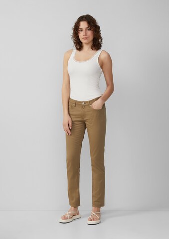 QS Slim fit Jeans 'Catie' in Green