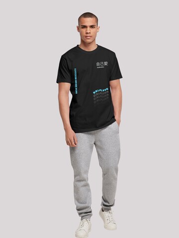 F4NT4STIC Shirt 'Self Love' in Black