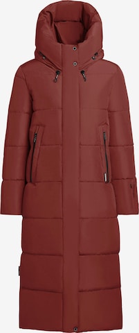 khujo Mantel 'Soulani4' in Rot: Vorderseite