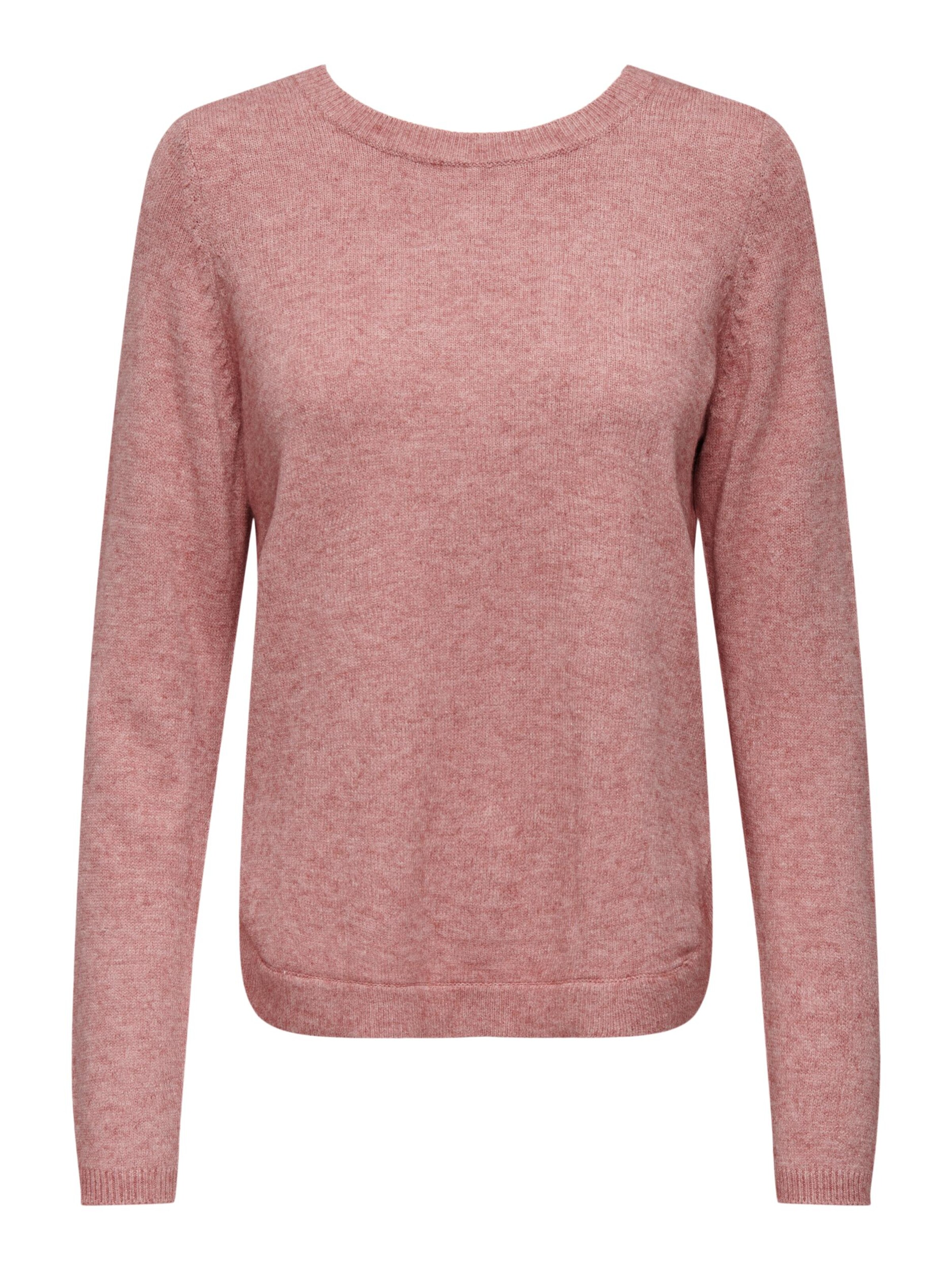ONLY Sweater 'Leva' in Pink: front