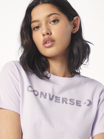 CONVERSE T-Shirt in Lila