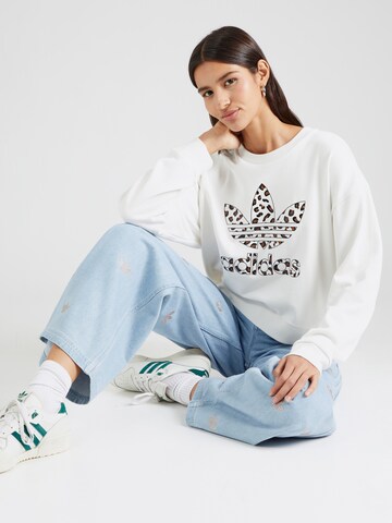 Felpa di ADIDAS ORIGINALS in bianco