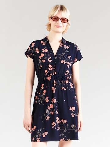 VERO MODA Blusekjole 'VMNEWHALLIE' i blå: forside