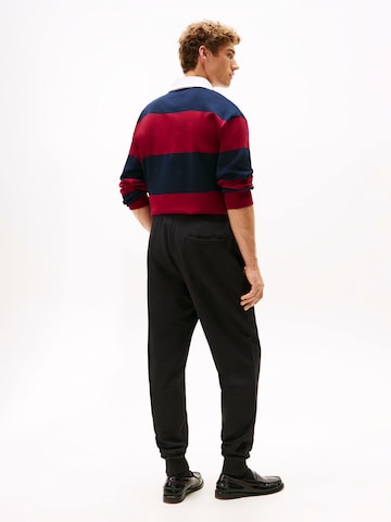 TOMMY HILFIGER Tapered Hose 'ESSENTIAL' in Schwarz