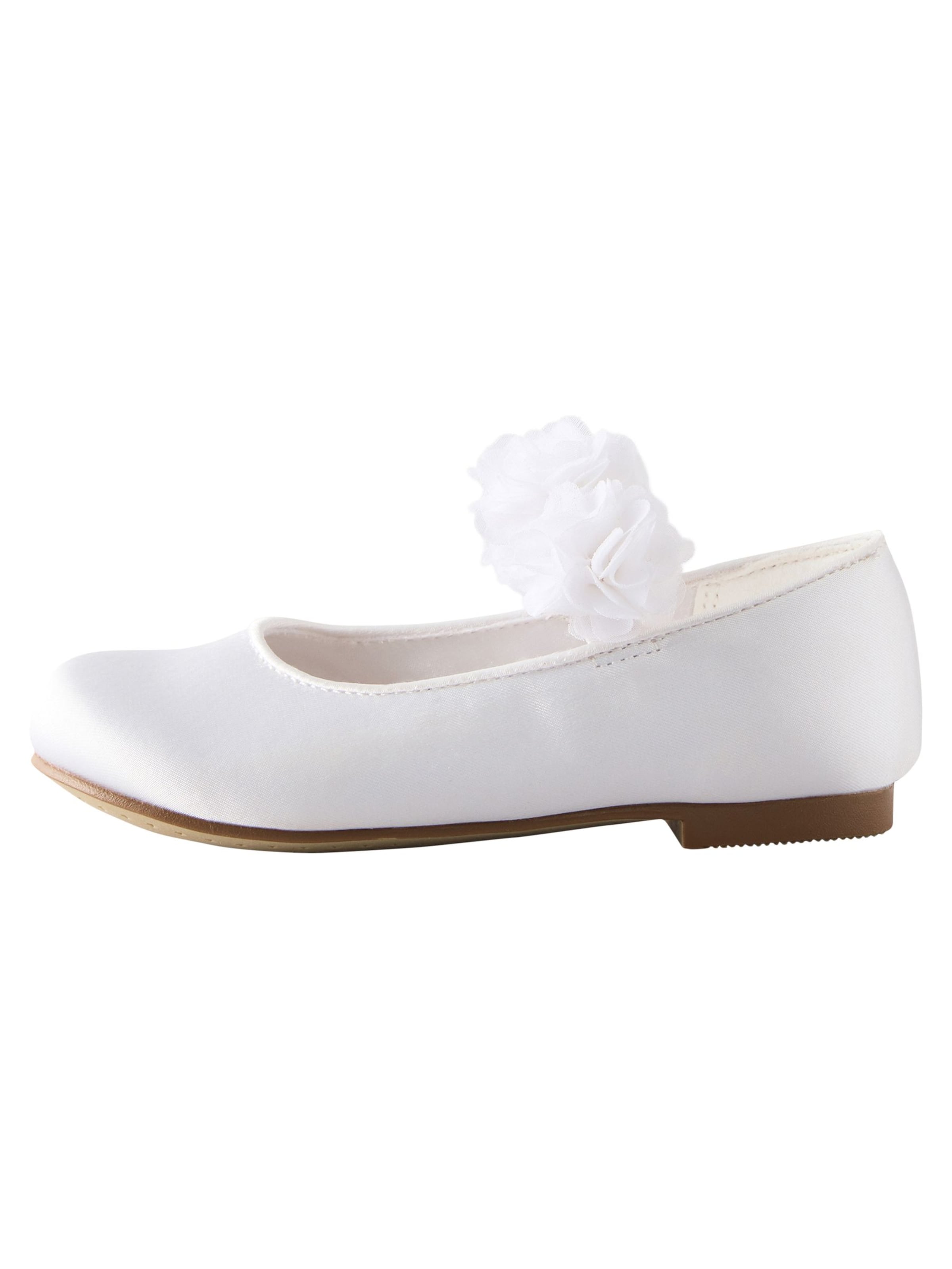 Next Baleríny – bílá: přední strana