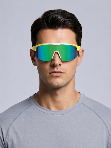 VEYREY Sportsonnenbrille 'Endank' in Grün