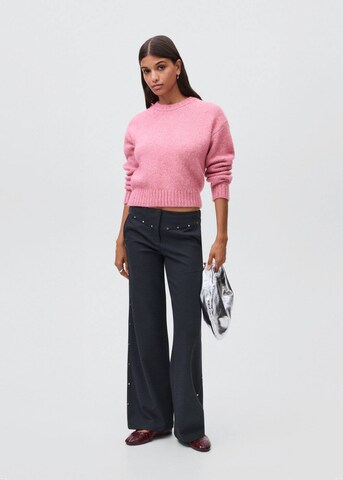 MANGO TEEN Wide leg Pants 'Leti' in Blue